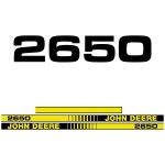 Stickerset John Deere 2650