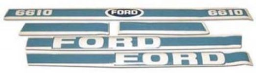 Typenschild Ford 6610