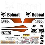 Stickerset Bobcat T550