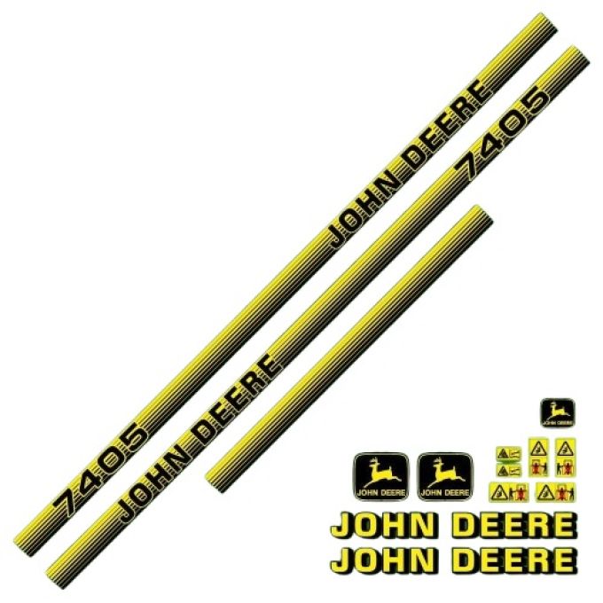 Aufklebersatz John Deere 7405