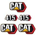 Stickerset Caterpillar CAT 415