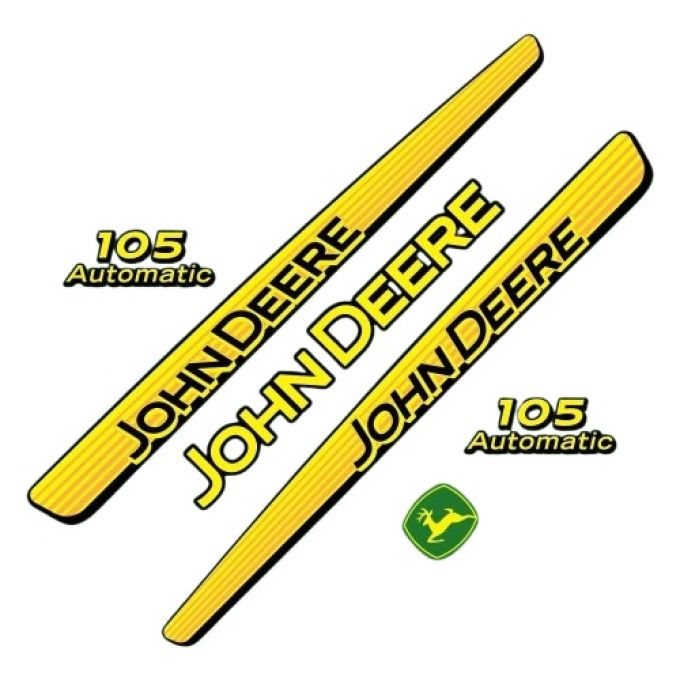 Stickerset John Deere 105