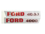 8536 Stickerset Ford 4000