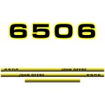 Stickerset John Deere 6506