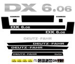 Stickerset Deutz Fahr DX 6.06