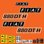 Typenschild Fiat 880