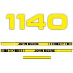 Typenschild John Deere 1140
