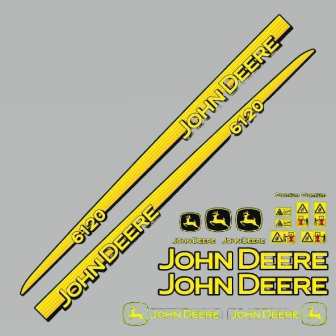 Aufklebersatz John Deere 6120