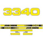 Typenschild John Deere 3340