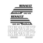 Stickerset Renault 130 RX Ares