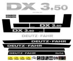 Stickerset Deutz-Fahr DX 3.50