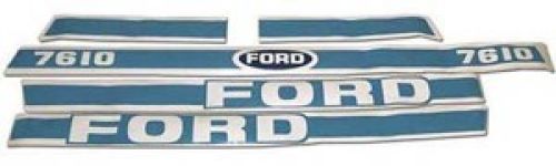 Typenschild Ford 7610