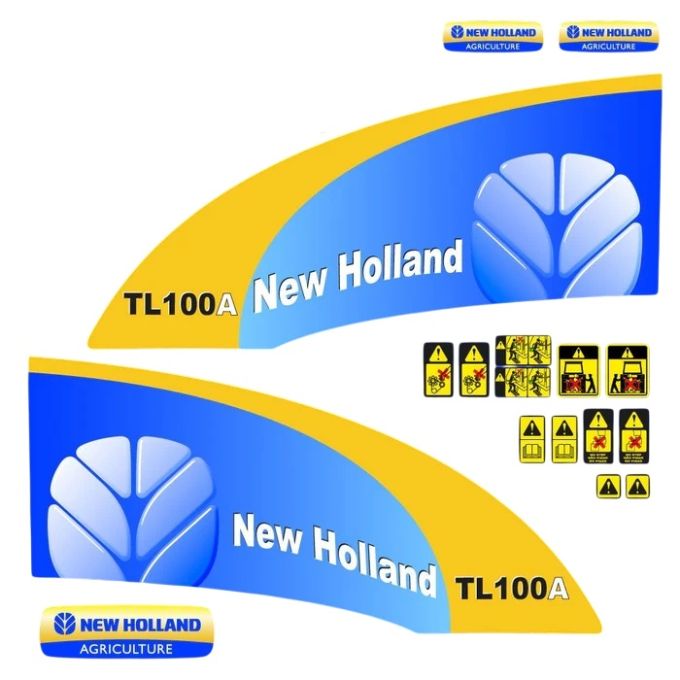 Stickerset New Holland TL 100A