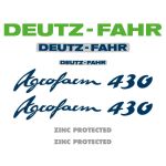 Stickerset Deutz-Fahr Agrofarm 430