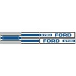 Typenschild Ford 6700