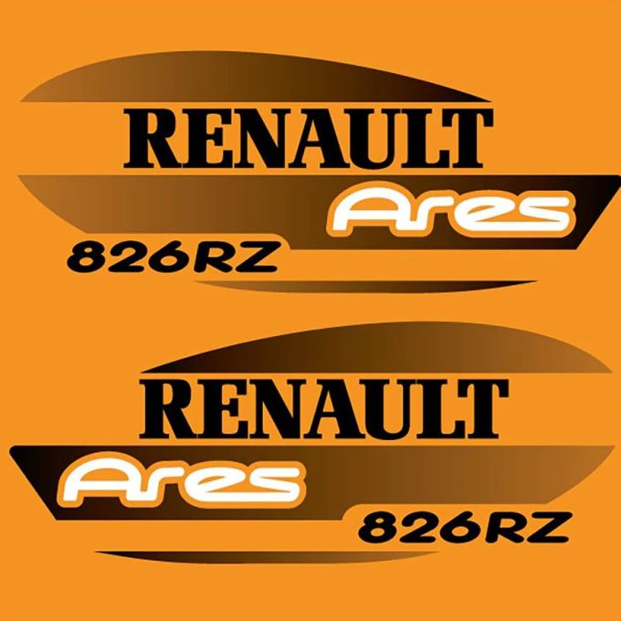 Stickerset Renault 826 RZ Ares