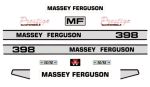 Stickerset Massey Ferguson 398