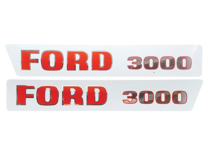 Typenschild Ford 3000