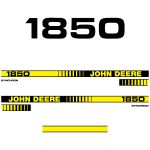Typenschild John Deere 1850