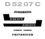 Stickerset Deutz D 5207C