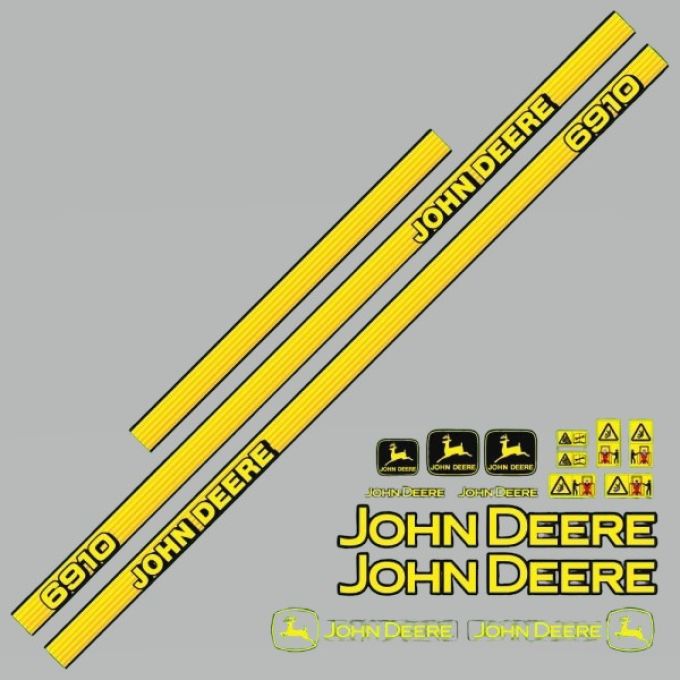 Typenschild John Deere 6910