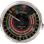 Traktormeter Ø 115 mm, 20 km/u, 2500 t/min, linksdraaiend