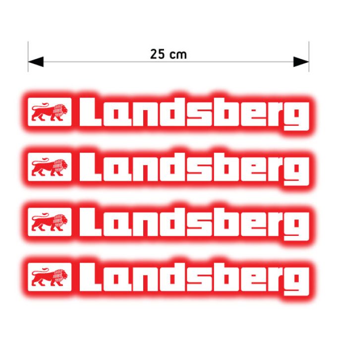 Stickers Landsberg 25cm