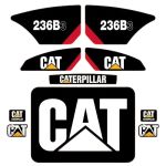 Stickerset Caterpillar CAT 236B3