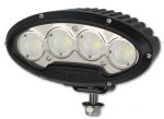 LED Arbeitsscheinwerfer Oval, 4000 Lumen, Abstrahlwinkel: 60° Scheinwerfer