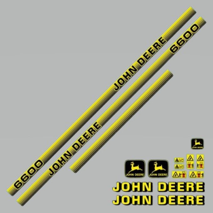 Typenschild John Deere 6600