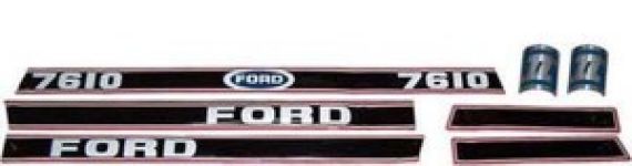 Typenschild Ford 7610 Force II