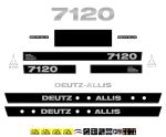 Stickerset Deutz Allis 7120