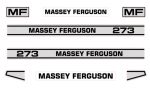 Stickerset Massey Ferguson 273