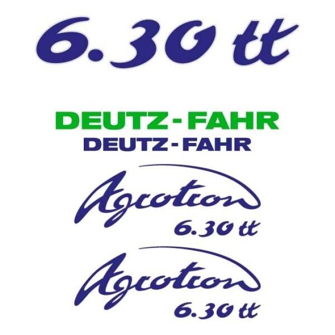 Stickerset Deutz-Fahr Agrotron 6.30 tt