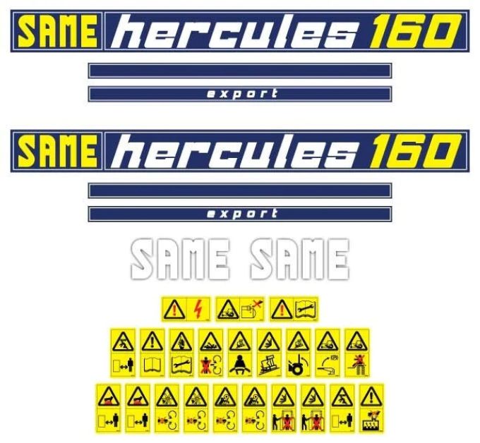 Stickerset Same Hercules 160