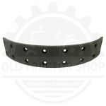 Bremsbelag, 60 x 7,0 x 380 mm, 16 gaats