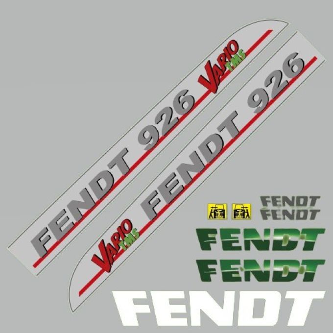 Typenschild Fendt 926 Vario TMS
