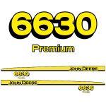 Stickerset John Deere 6630