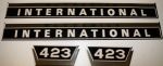 Aufklebersatz International 423