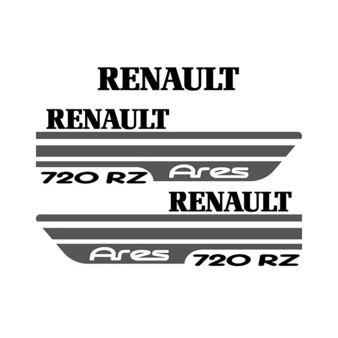 Stickerset Renault 720 RZ Ares