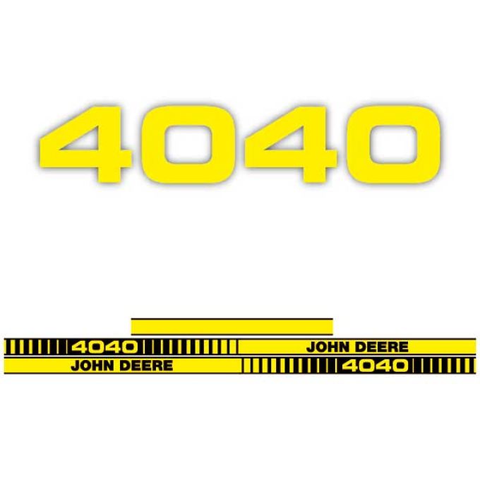 Stickerset John Deere 4040