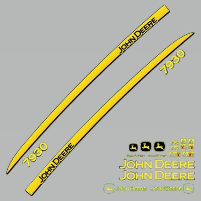 Stickerset John Deere 7930