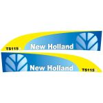 Typenschild New Holland TS115A