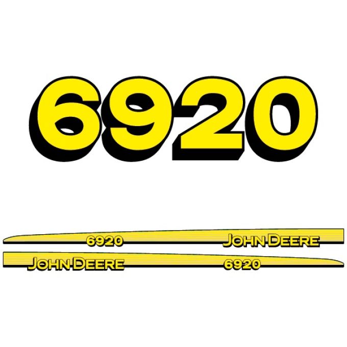 Aufklebersatz John Deere 6920