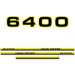 Typenschild "John Deere 6400"