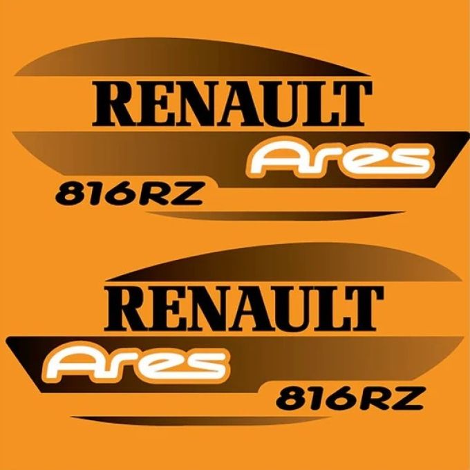 Stickerset Renault 816 RZ Ares