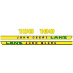 Stickerset John Deere LANZ 100