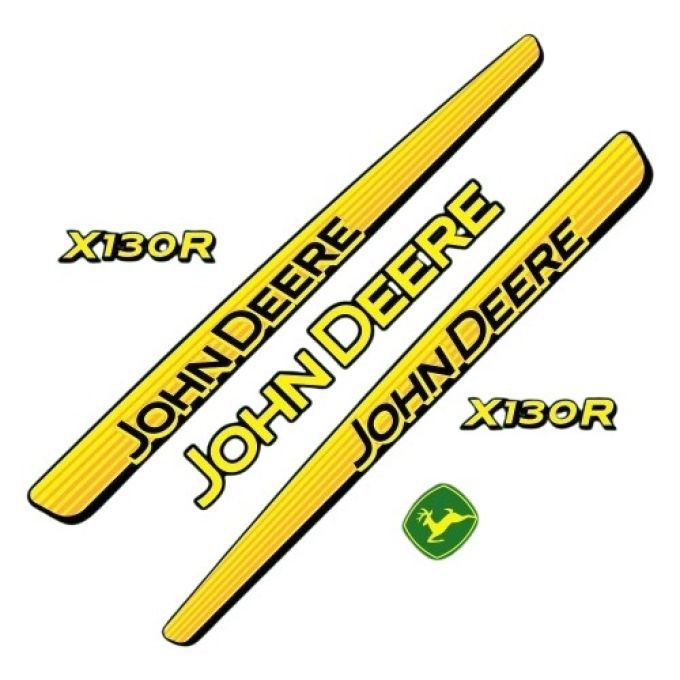 Stickerset John Deere X130R