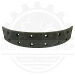 Bremsbelag 60 x 7,0 x 380 mm, 16 gaats