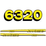 Typenschild "John Deere 6320"